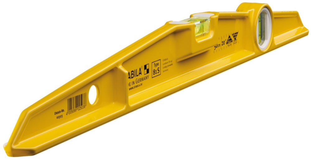 Уровень Stabila тип 81S, 50см литой профиль (1верт.,1гориз.,точн. 0,5мм/м)