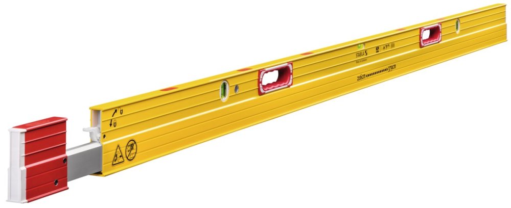 Уровень Stabila тип 106ТМ, раздвижной, 216-379см (2верт., 1гориз., точн. 0,5 мм/м)