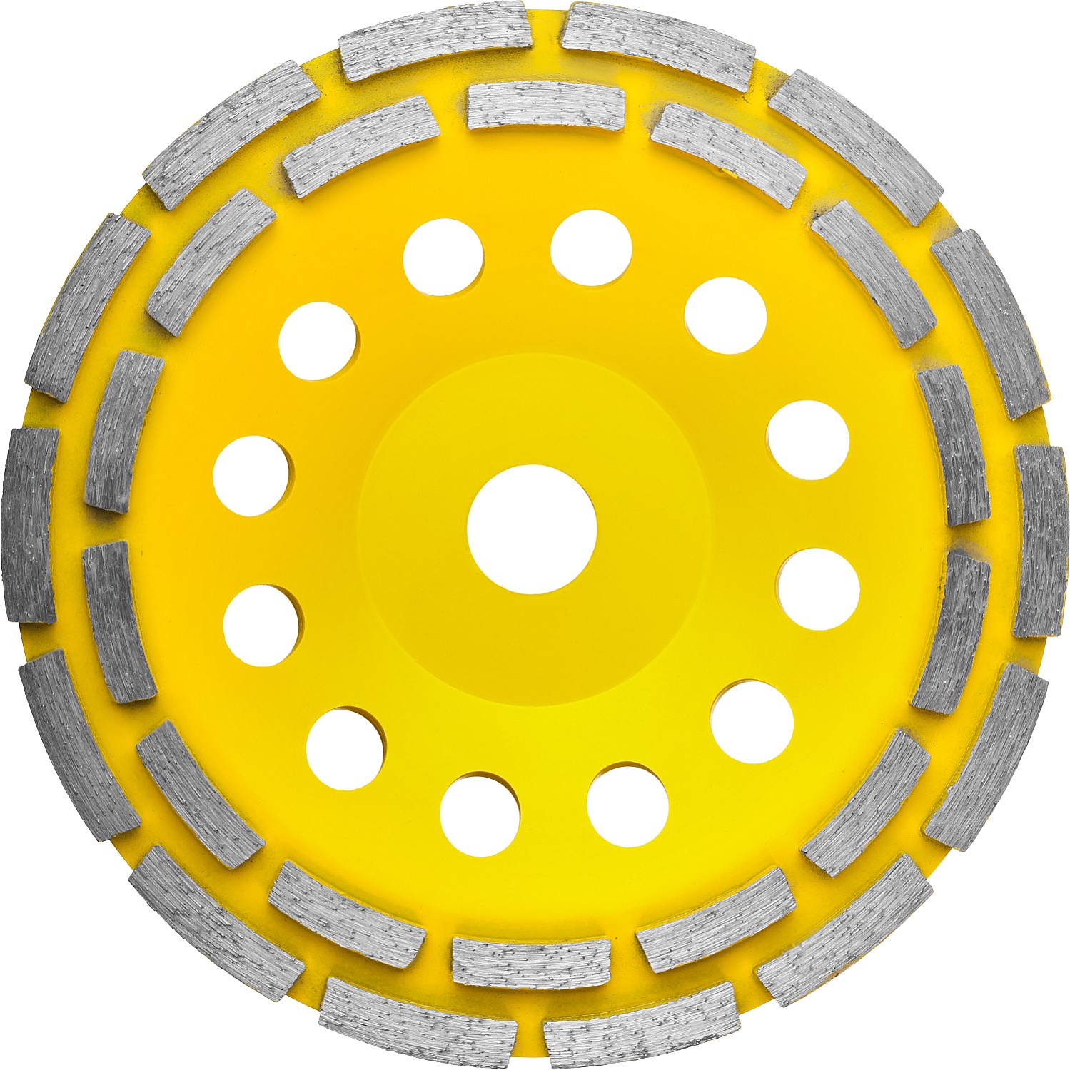 STAYER Double d 180 мм, Двухрядная алмазная шлифовальная чашка (33381-180)