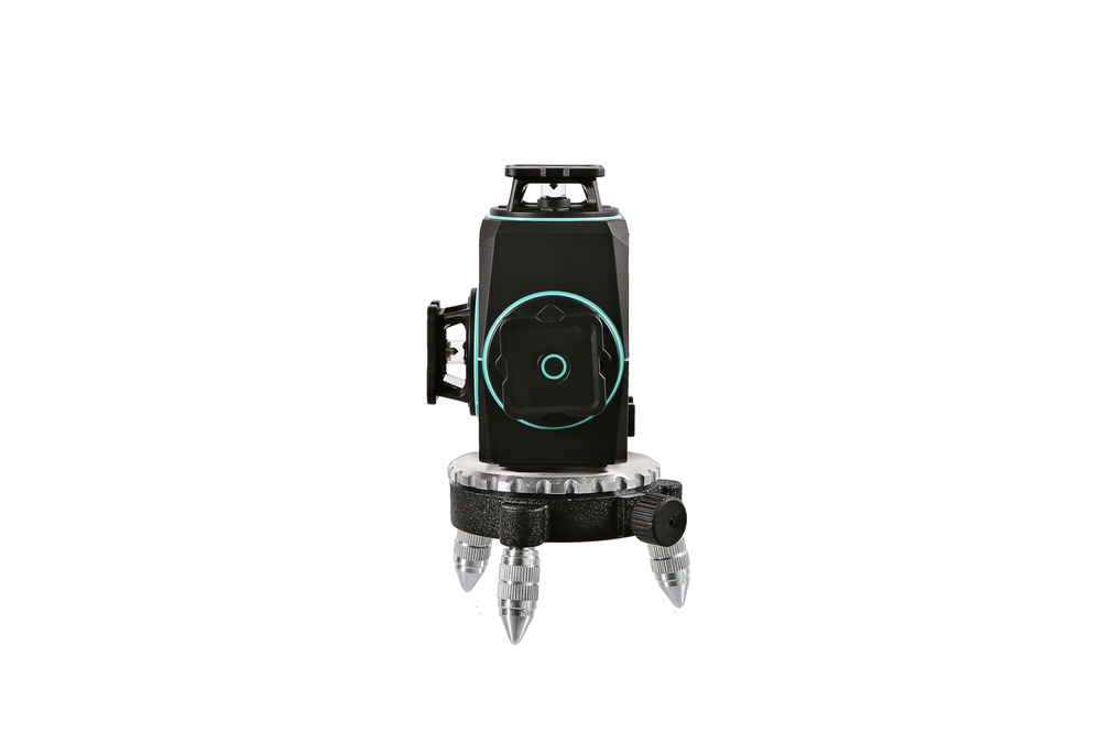 Уровень лазерный 12 зелёных лучей,поворотн.платф,2 аккум.,пульт д/у, Sturm!