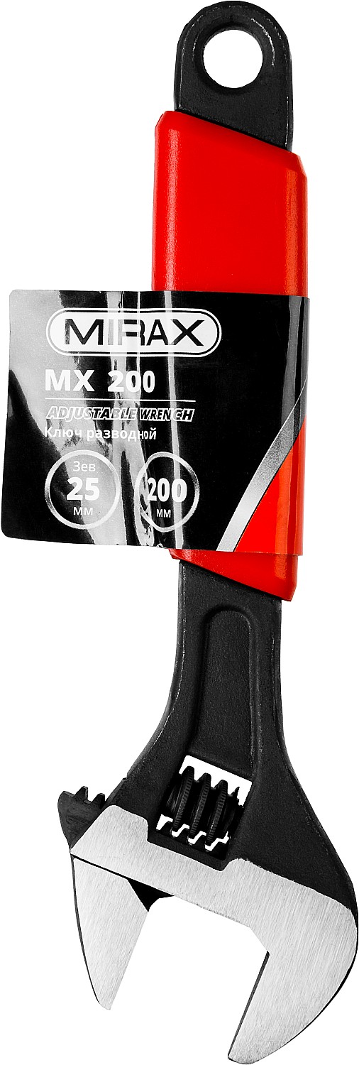 MIRAX MX, 200 / 25 мм, Разводной ключ (27249-20)