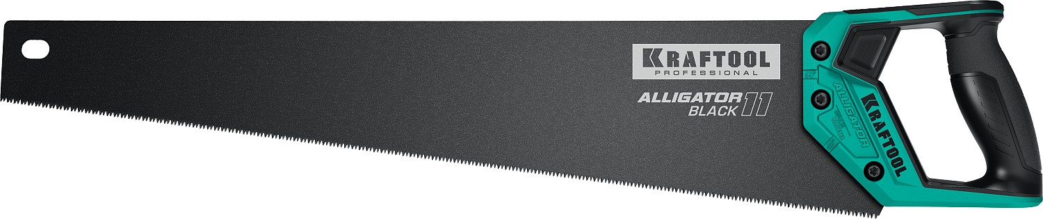 KRAFTOOL Alligator Black 11 550 мм, Ножовка для точного реза (15205-55)